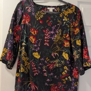 H&M Multicolor Floral Blouse